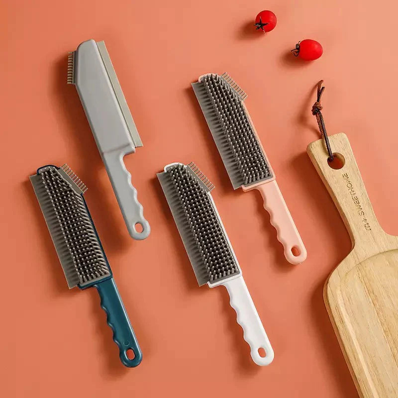 Clean Every Corner of Your Home with Our 3-In-1 Silicone Cleaning Brush | Multifunctional and Versatile Household Cleaning Tool