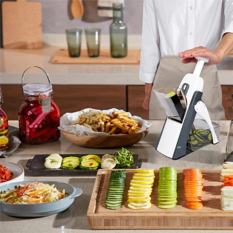Multifunctional Vegetable Chopper Potato Slicer Food Shredder Fruit Grater Cutting Manual Carrot Veggie Cutter for Kitchen Tool