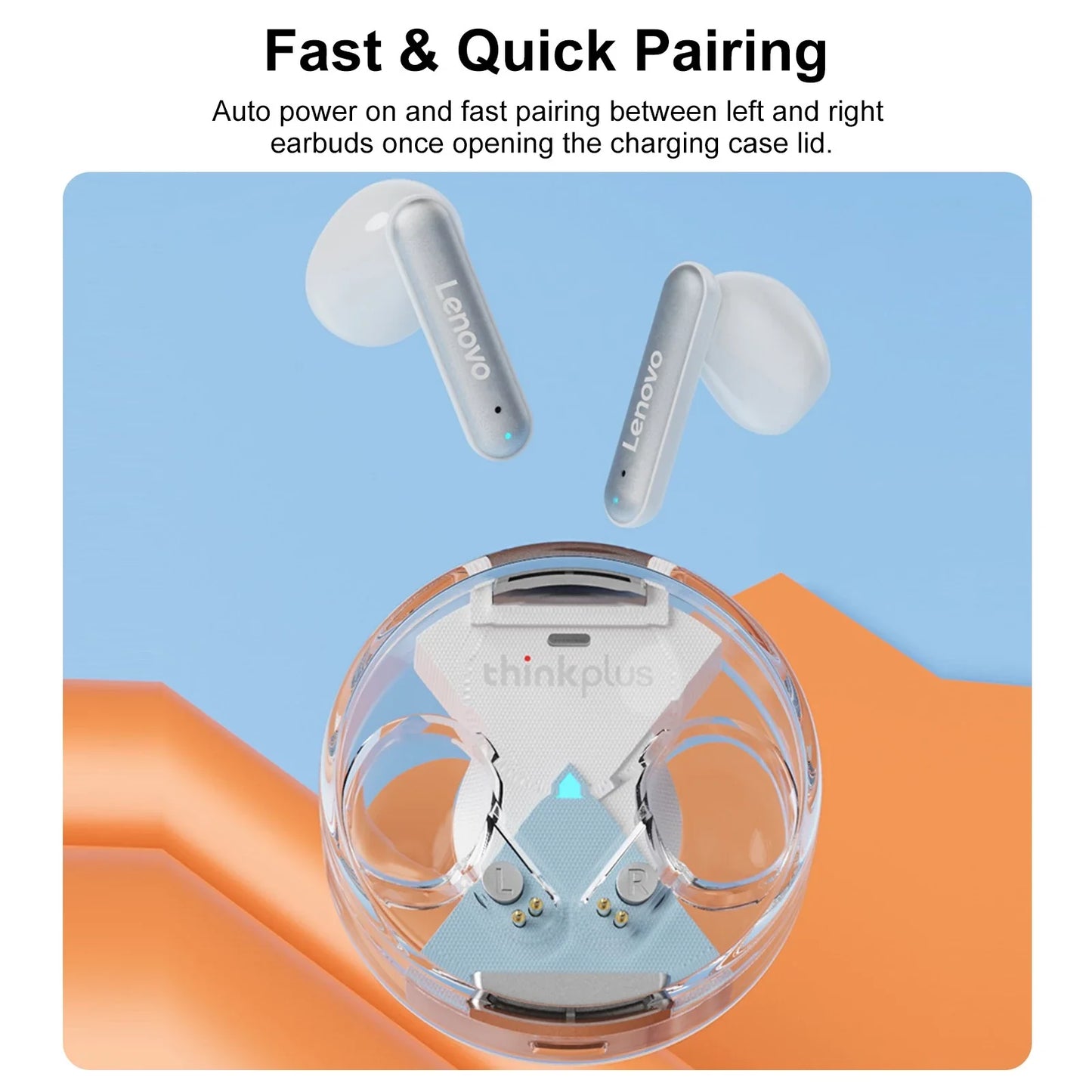 Lenovo LP10 True Wireless Headphones with ENC