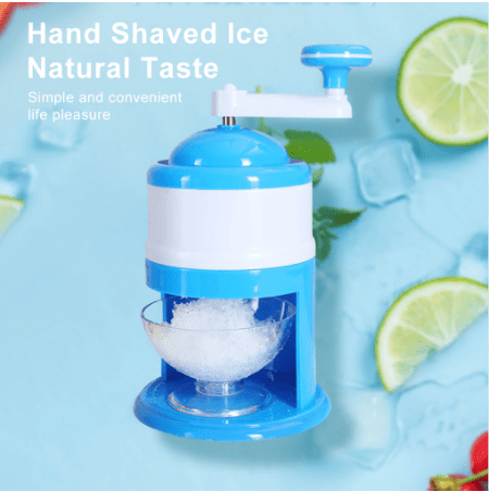 Ice Crusher DIY Drink Breaker Tabletop Snow Cone Maker Shaver Countertop Party Shredding Shaved Crushing Machine