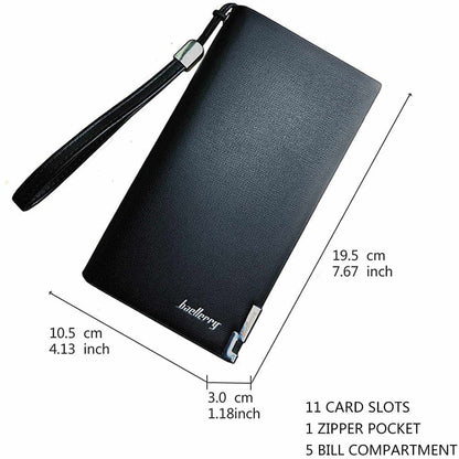 Baellerry Long Phone Money Bag Clutch Women leather Wallet