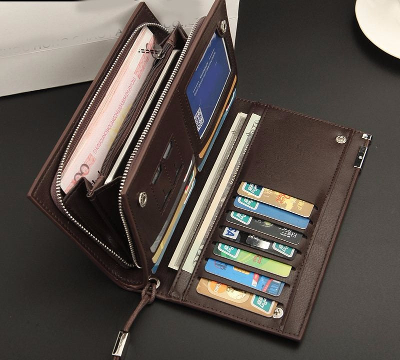 Baellerry Long Phone Money Bag Clutch Women leather Wallet