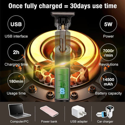 T9 Hair Trimmer - The Ultimate Grooming Tool for Effortless Style