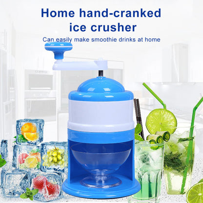 Ice Crusher DIY Drink Breaker Tabletop Snow Cone Maker Shaver Countertop Party Shredding Shaved Crushing Machine