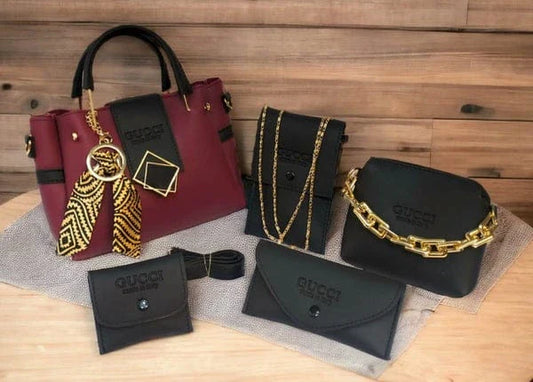 5 Piece Hands Bags Set for women