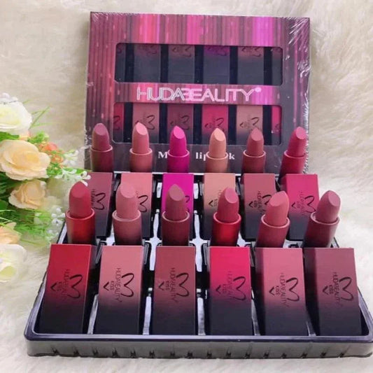 FK Emporium | Beauty Matte Lipstick 12 Pcs Set